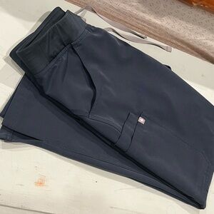 Figs Kade Cargo Scrub Pants (petite) - Dark Harbor color